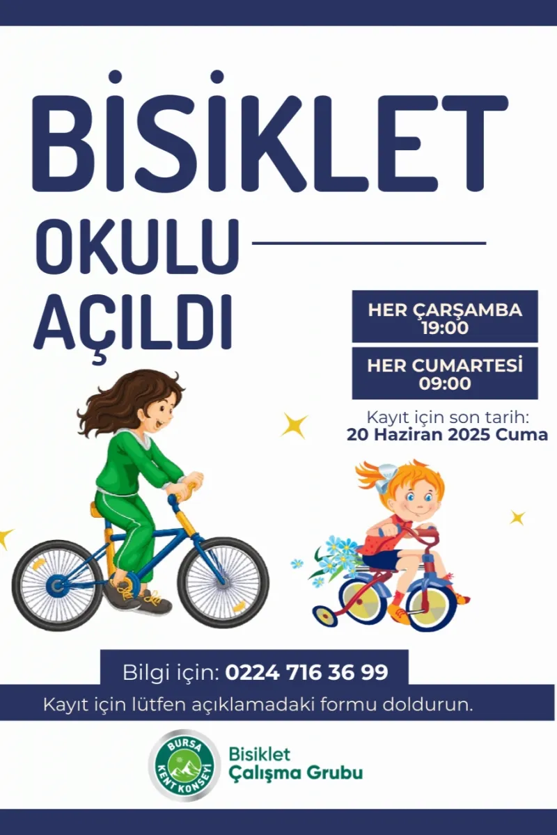 Bisiklet Okulu Açıldı